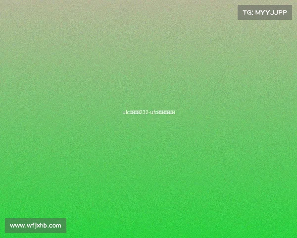 ufc最新赛事232-ufc最新赛事一览表